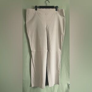 Casual stretch tan pants